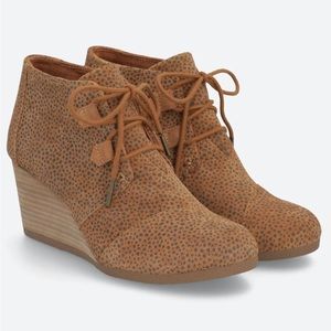 Tom’s Kala Suede Wedge Booties 8